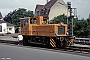 Gmeinder 5491 - SWEG "V 23-01"
14.06.1984 - Wiesloch, Stadtbahnhof
Archiv Ingmar Weidig