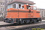 Gmeinder 5623 - DB "259 003-2"
25.03.1983 - München, Bahnbetriebswerk Hauptbahnhof
Archiv Rolf Köstner