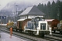 Henschel 30038 - BLS "Em 3/3"
23.03.1990 - Kandersteg, BahnhofIngmar Weidig