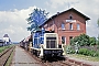 Krauss-Maffei 18606 - DB "360 844-5"
13.06.1988 - Mallersdorf-Pfaffenberg, Bahnhof Niederlindhart
Stefan Motz