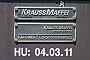 Krauss-Maffei 20077 - HFM "D 9"
02.06.2011 - HanauErnst Lauer