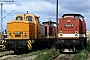 LKM 270082 - DR "106 082-1"
26.08.1991 - Wismar, Bahnbetriebswerk
Andreas Rossel