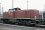 MaK 1000397 - DB "290 024-9"
24.04.1982 - Saarbrücken, Bahnbetriebswerk Rangierbahnhof
Martin Welzel