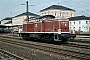 MaK 1000606 - DB "290 331-8"
25.08.1981 - Regensburg, HauptbahnhofNorbert Lippek