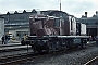 MaK 1000647 - DB "290 372-2"
12.08.1981 - Bremen, AusbesserungswerkNorbert Lippek
