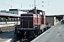 MaK 600181 - DB "260 423-9"
17.08.1981 - Ulm, HauptbahnhofNorbert Lippek