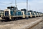 MaK 600201 - DB "261 443-6"
04.04.1985 - München, Bahnbetriebswerk 1
Klaus J. Ratzinger