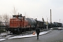 MaK 600292 - DB "261 703-3"
11.02.1981 - Bochum- Werne,  Anschluß ex Zeche Robert Müser
Michael Hafenrichter