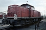 MaK 1000272 - DB "290 014-0"
21.07.1974 - Ulm, Bahnbetriebswerk
Norbert Lippek