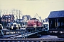 MaK 1000519 - DB "290 211-2"
09.04.1988 - Bebra, Bahnbetriebswerk, Drehscheibe 2
Thomas Goebel