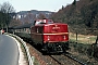 MaK 800004 - DB "280 009-2"
04.04.1976 - Behringersmühle
Bernd Kittler