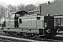 MaK 800165 - BE "D 21"
04.02.1989 - Bentheim, Bahnhof Bentheim Nord
Klaus Görs